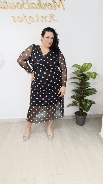 VESTIDO GASA LUNAR