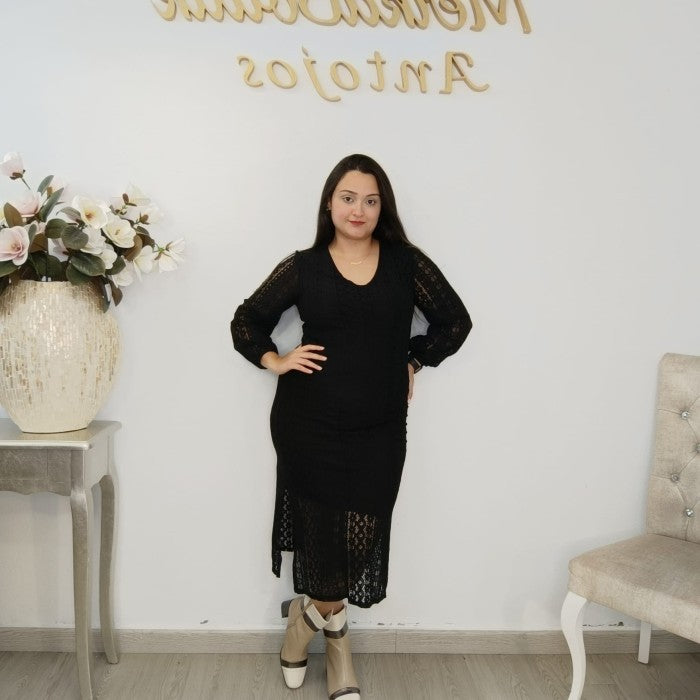 VESTIDO ENCAJE MINI