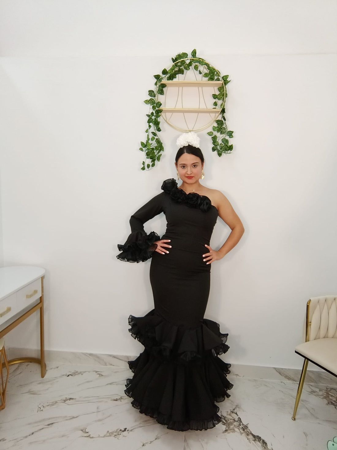 VESTIDO ROSAS