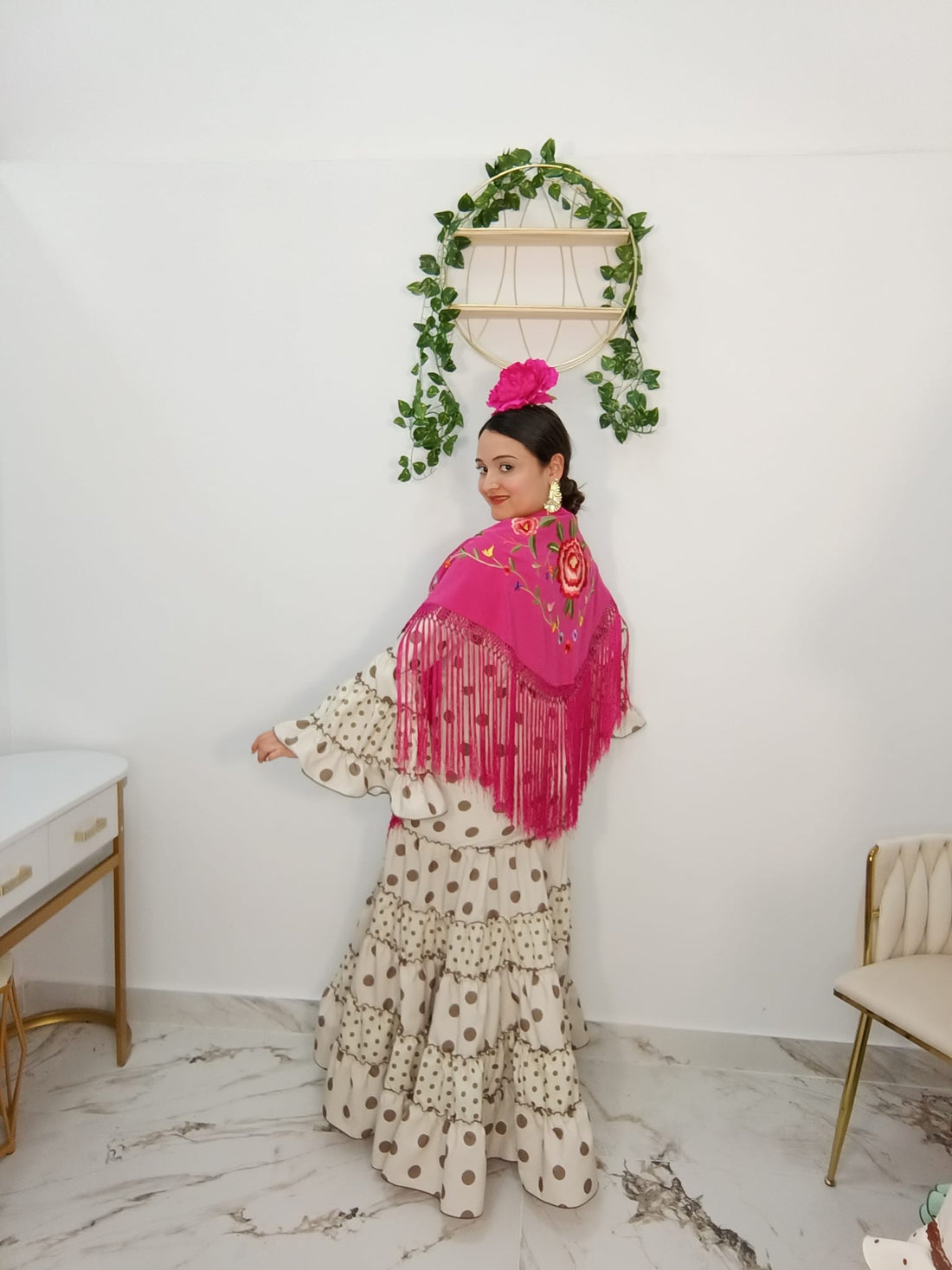 VESTIDO FLAMENCO CANASTERO