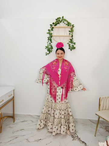 VESTIDO FLAMENCO CANASTERO