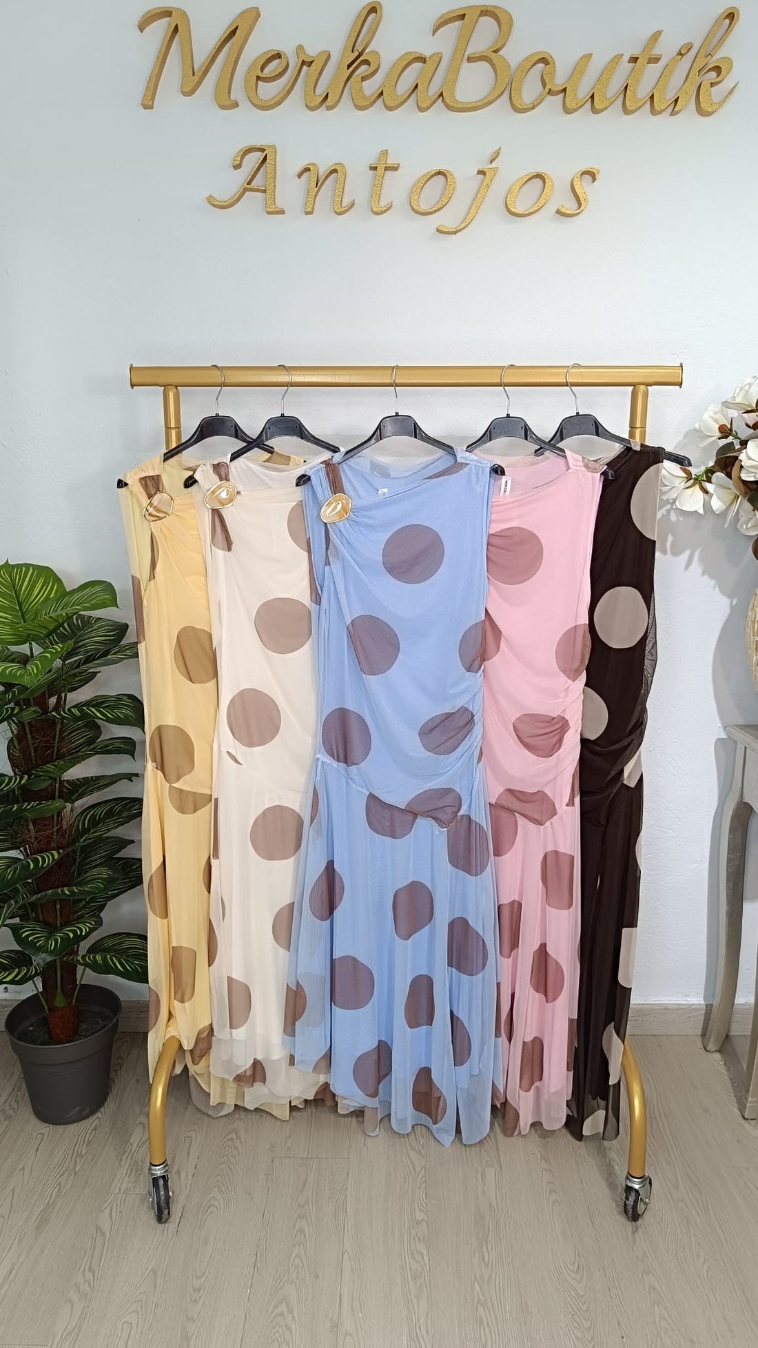 VESTIDO GASA LUNAR MORENTE