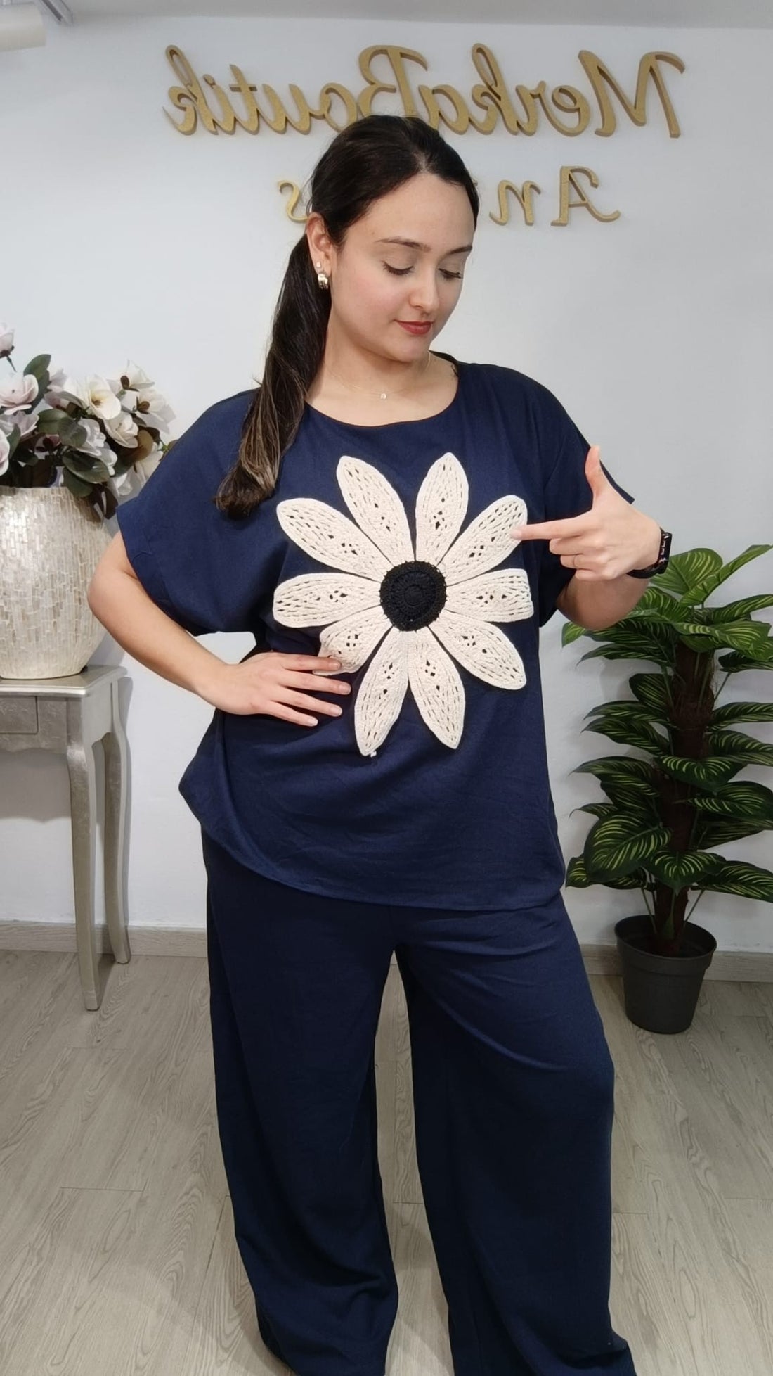 CONJUNTO MARGARITA CROCHE
