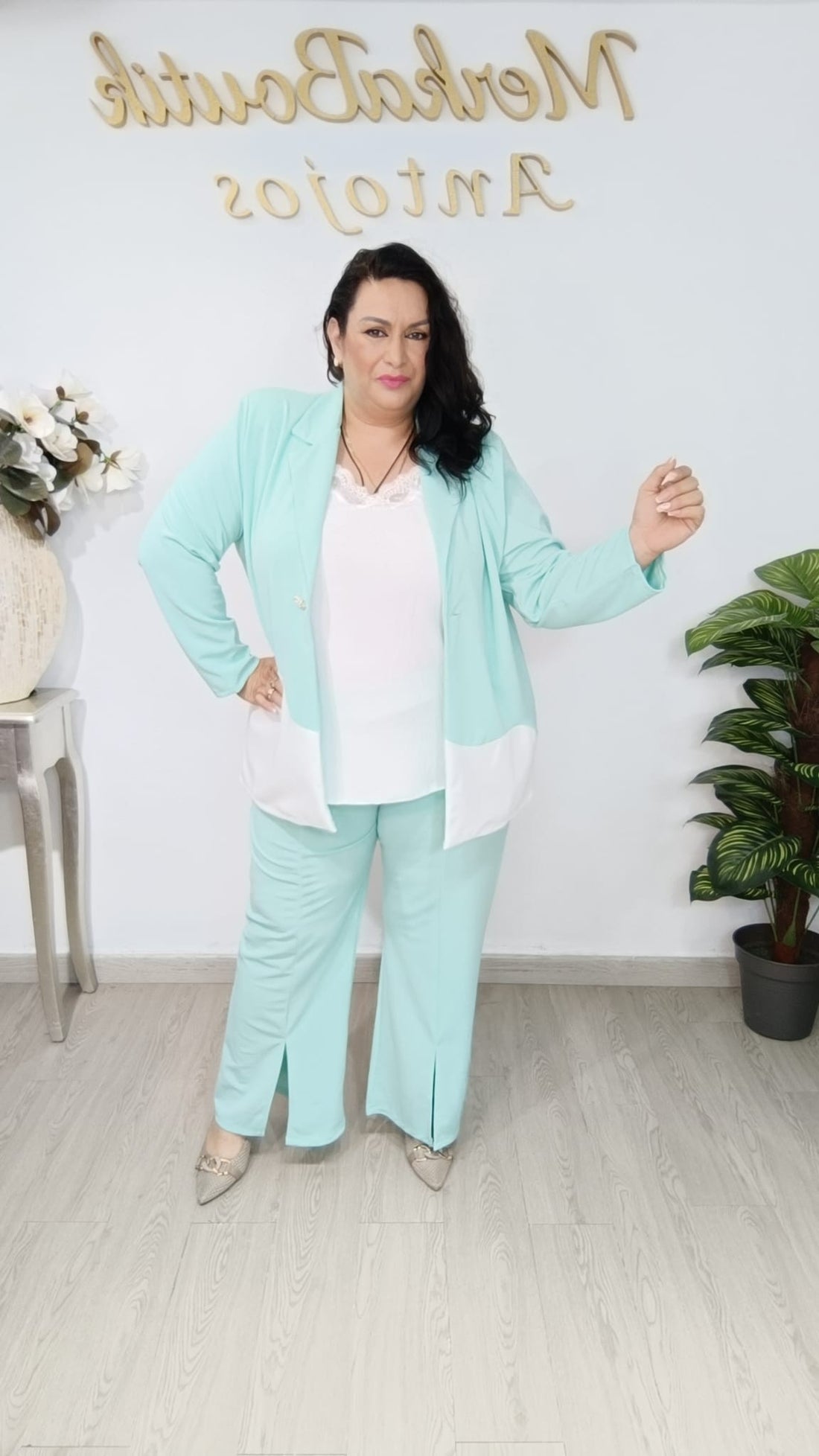 CONJUNTO CRES ALICRADO BICOLOR