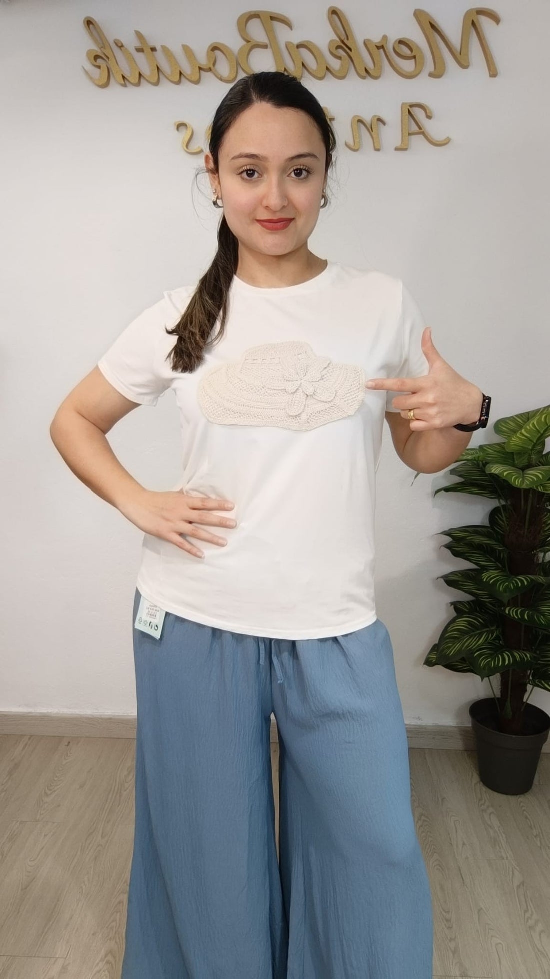 Camiseta Sombrero