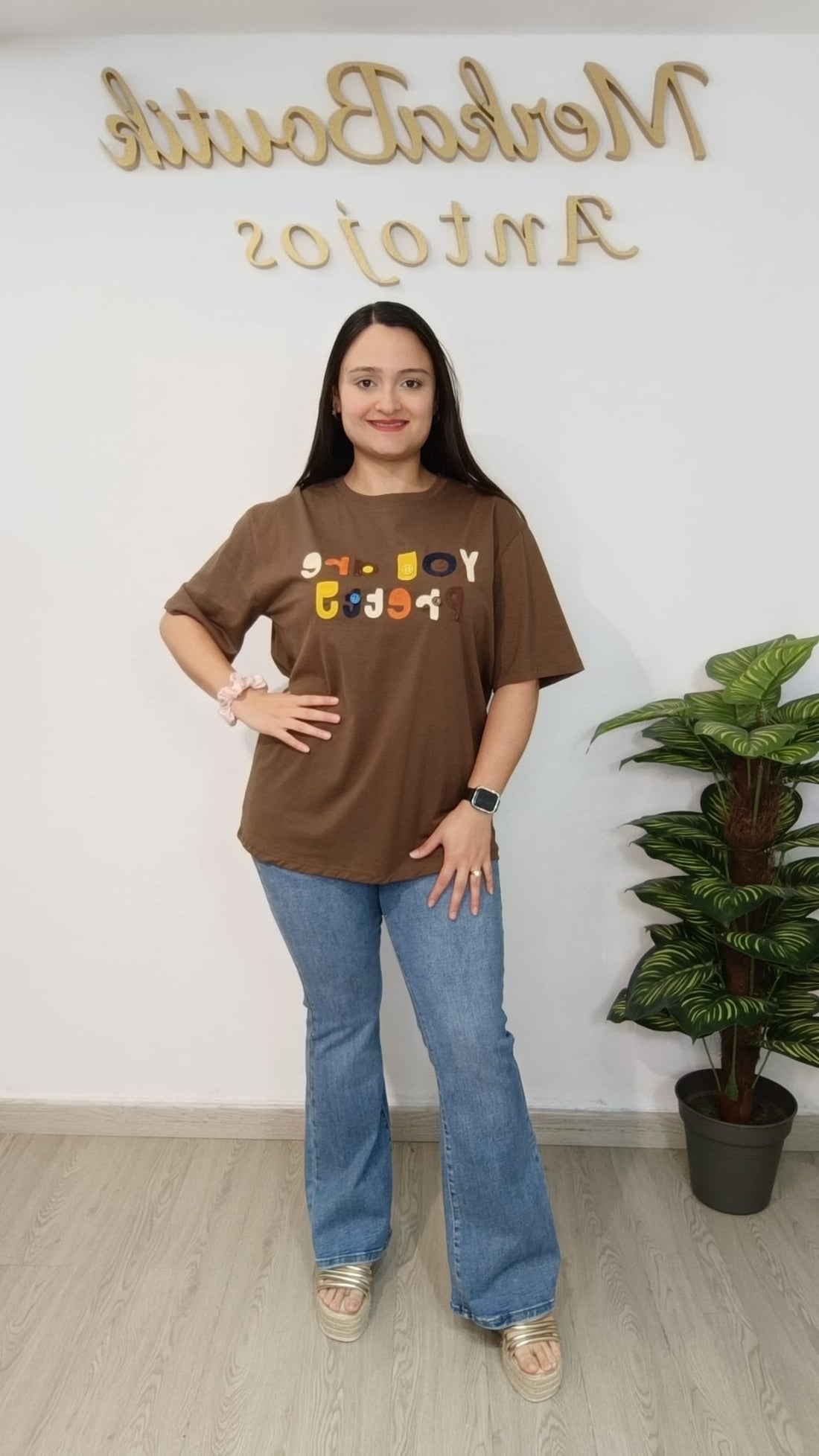 CAMISETA ALGODON PRETTY