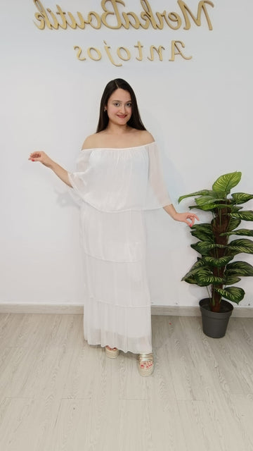 VESTIDO SEDA ANGEL