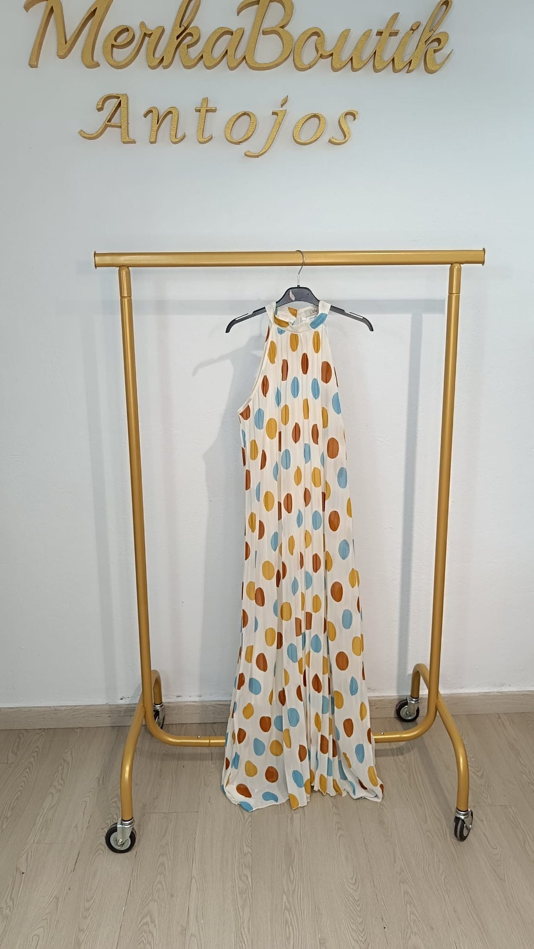 Vestido Lunar Plisado