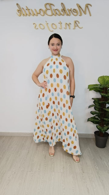 Vestido Lunar Plisado