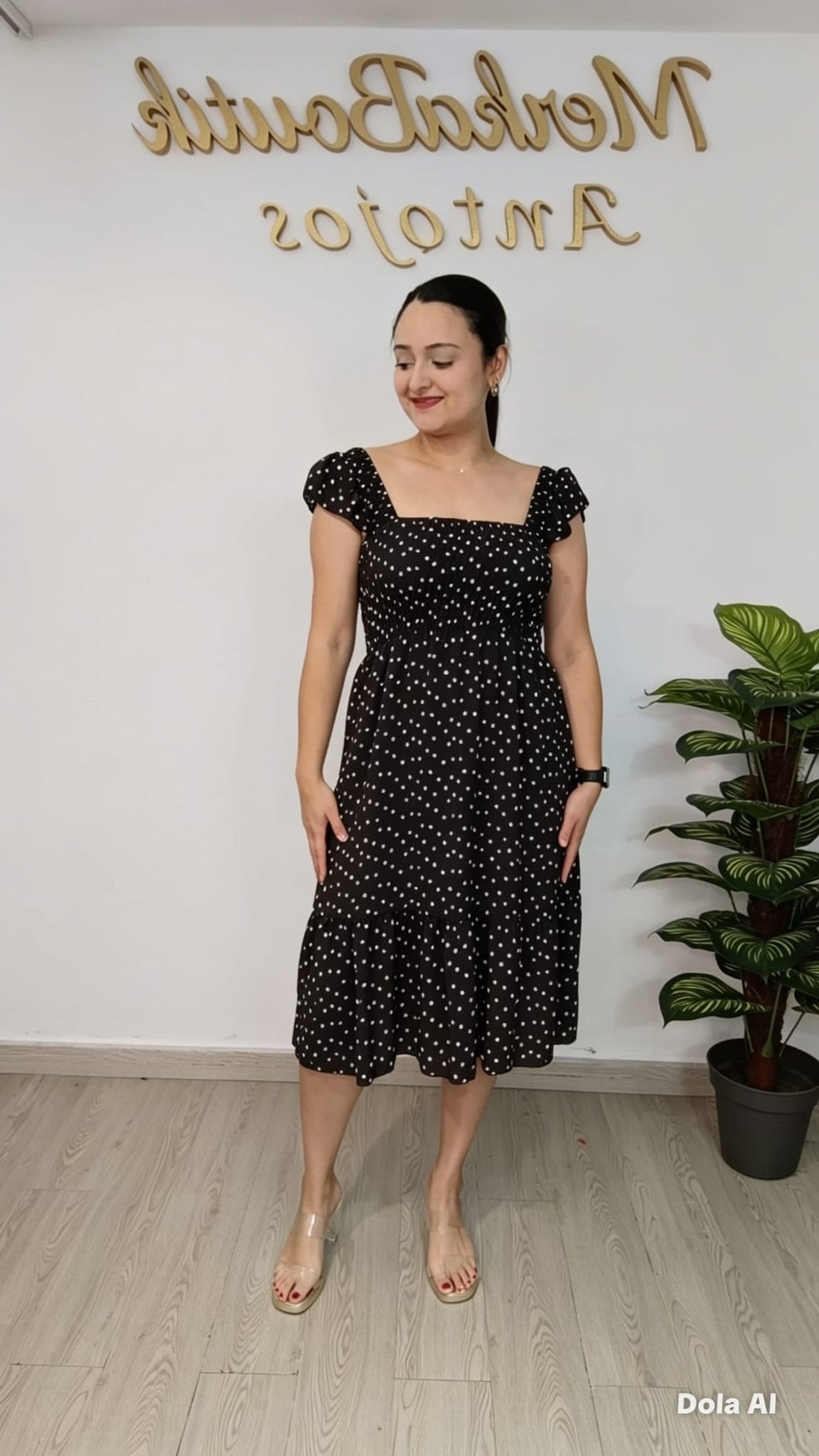Vestido Canela