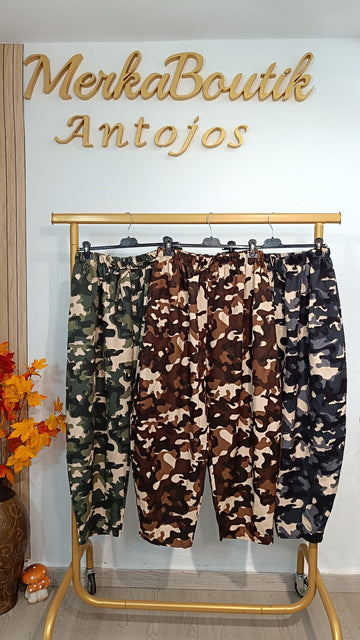 Pantalón Balloon Camuflaje