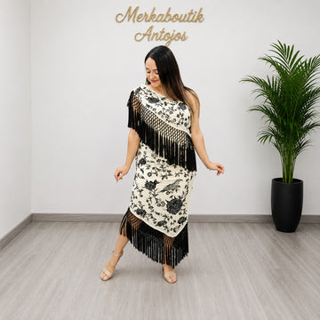 VESTIDO ASIMETRICO CARTUJA
