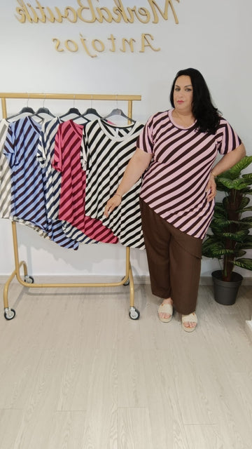 Camiseta Marinera Asimétrica