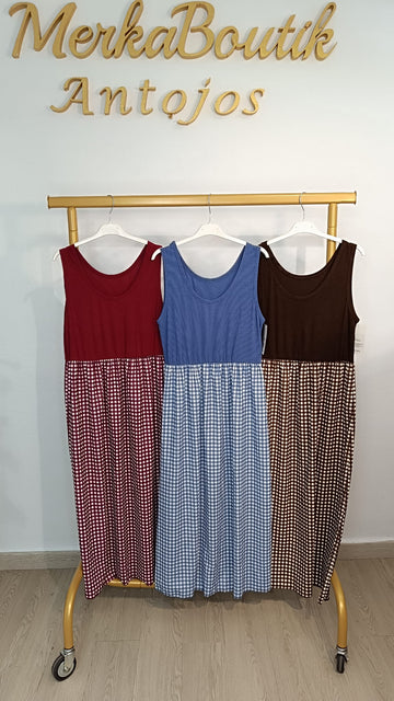 Vestido Vichy Palma