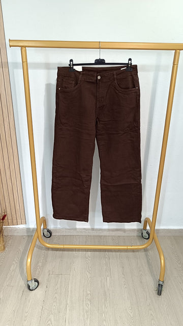 Pantalón Pata Ancha Chocolate