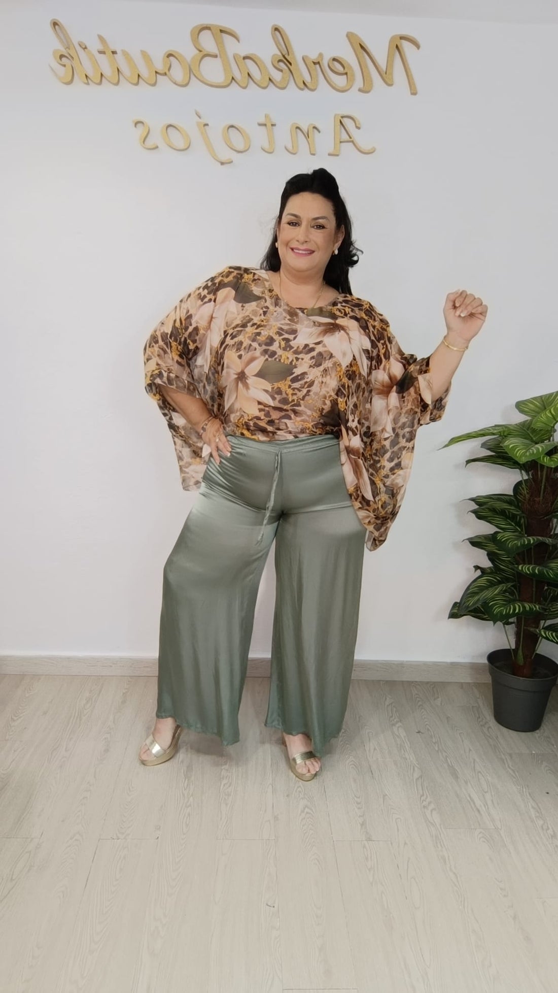 Pantalón Satén Rafi