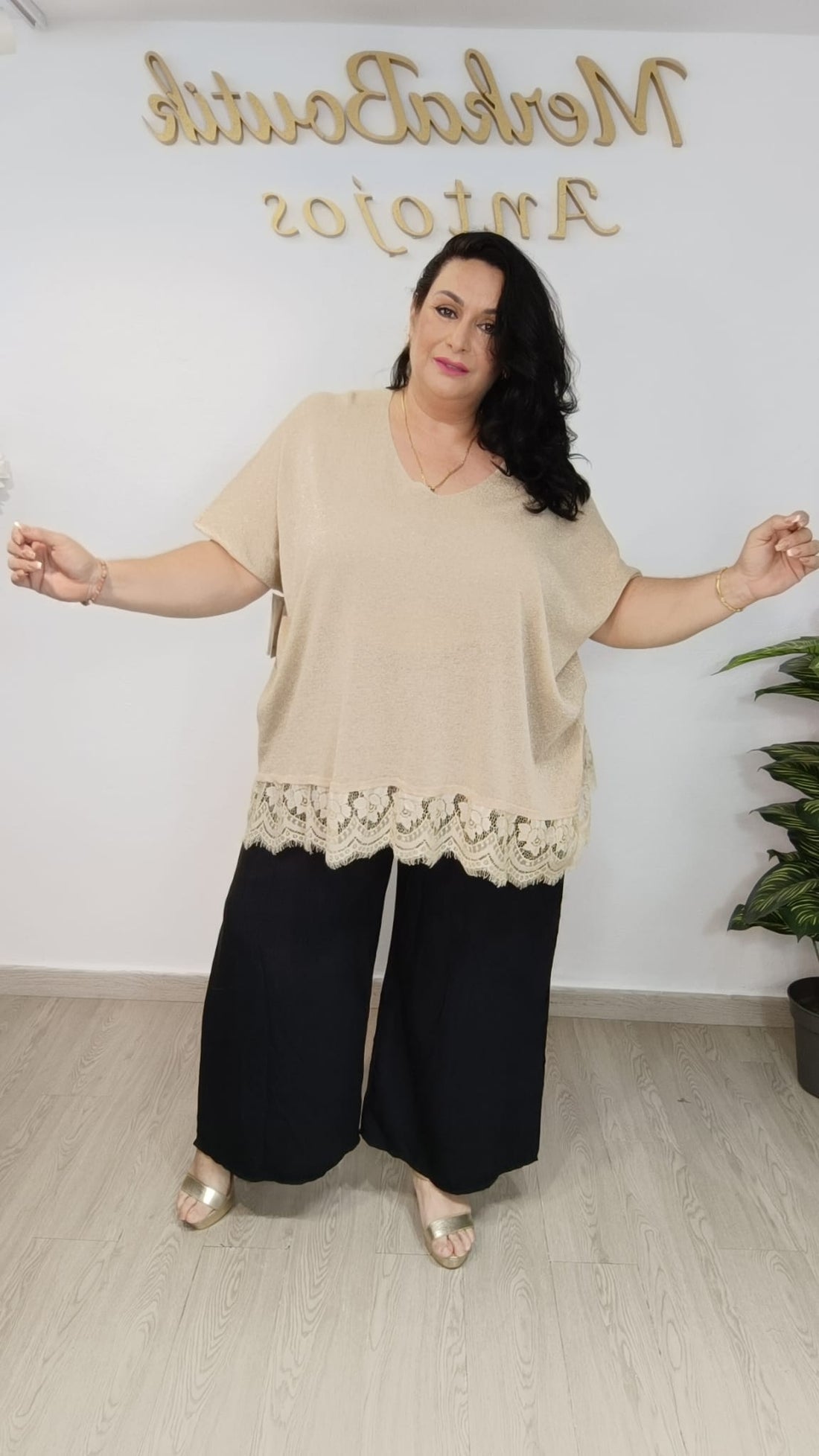 Blusa Gold Muñoz