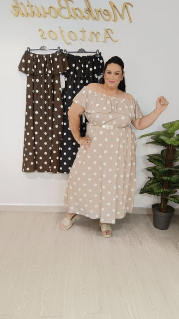 Vestido Ranchera Lunar