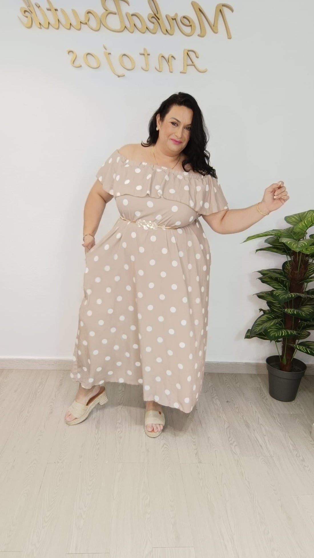 Vestido Ranchera Lunar