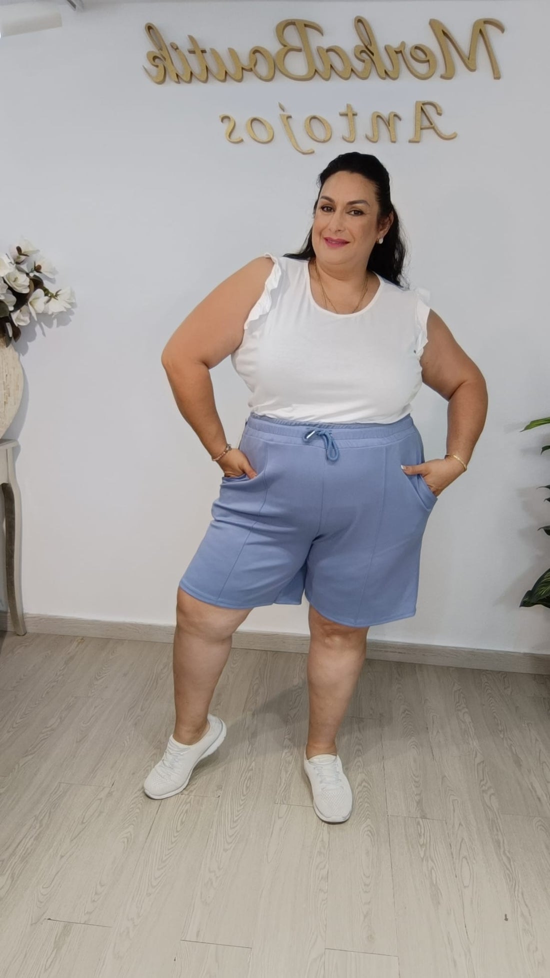Bermudas Amancio Curvy