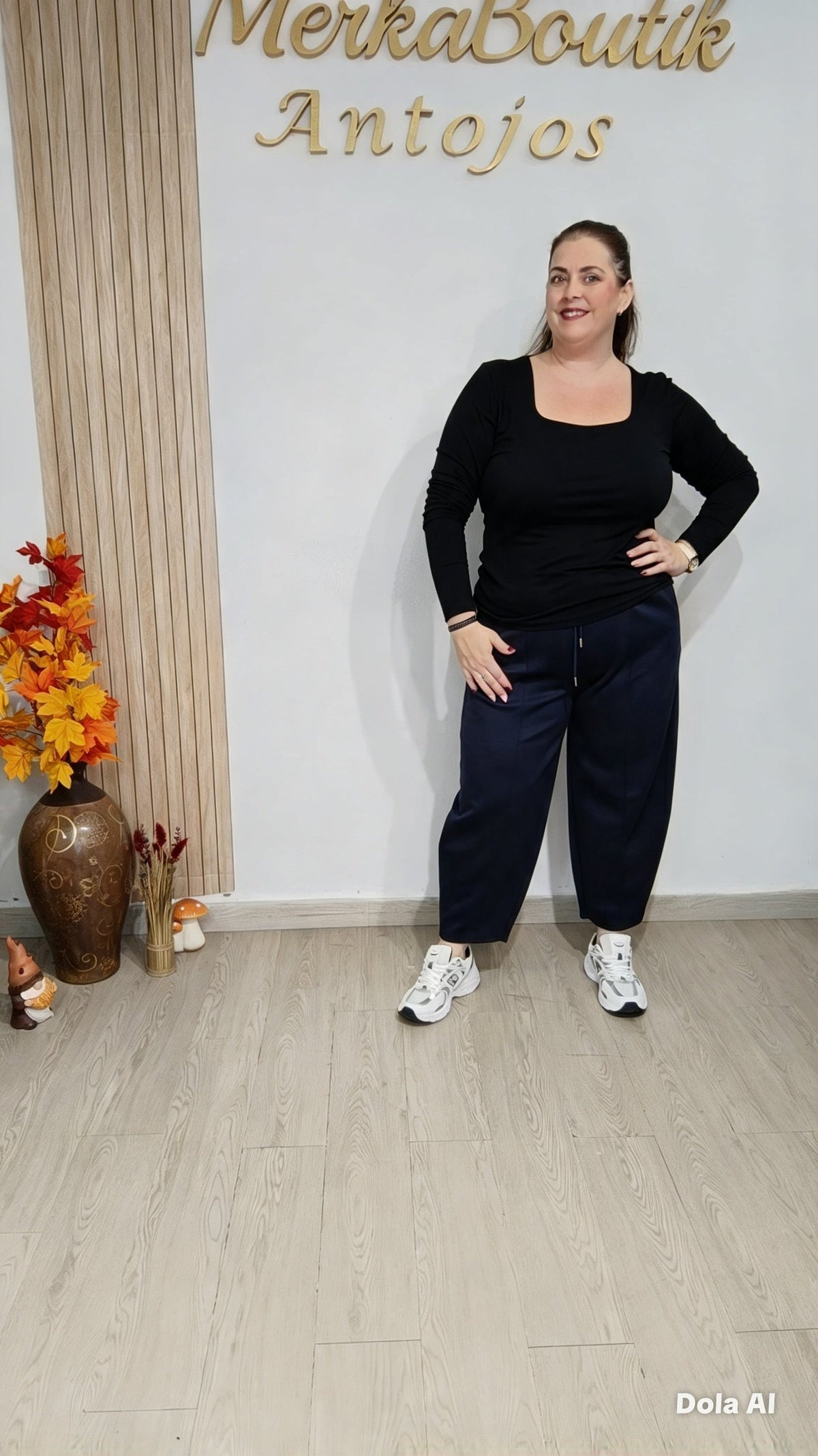 Camiseta Básica Manga Larga Curvy para looks casuales