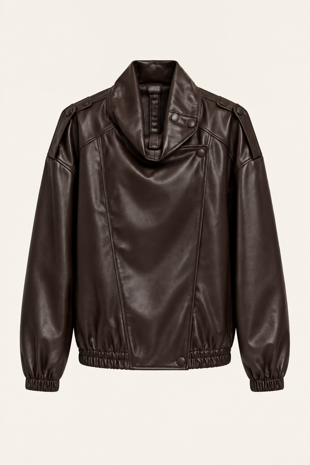 Chaqueta marrón oscuro