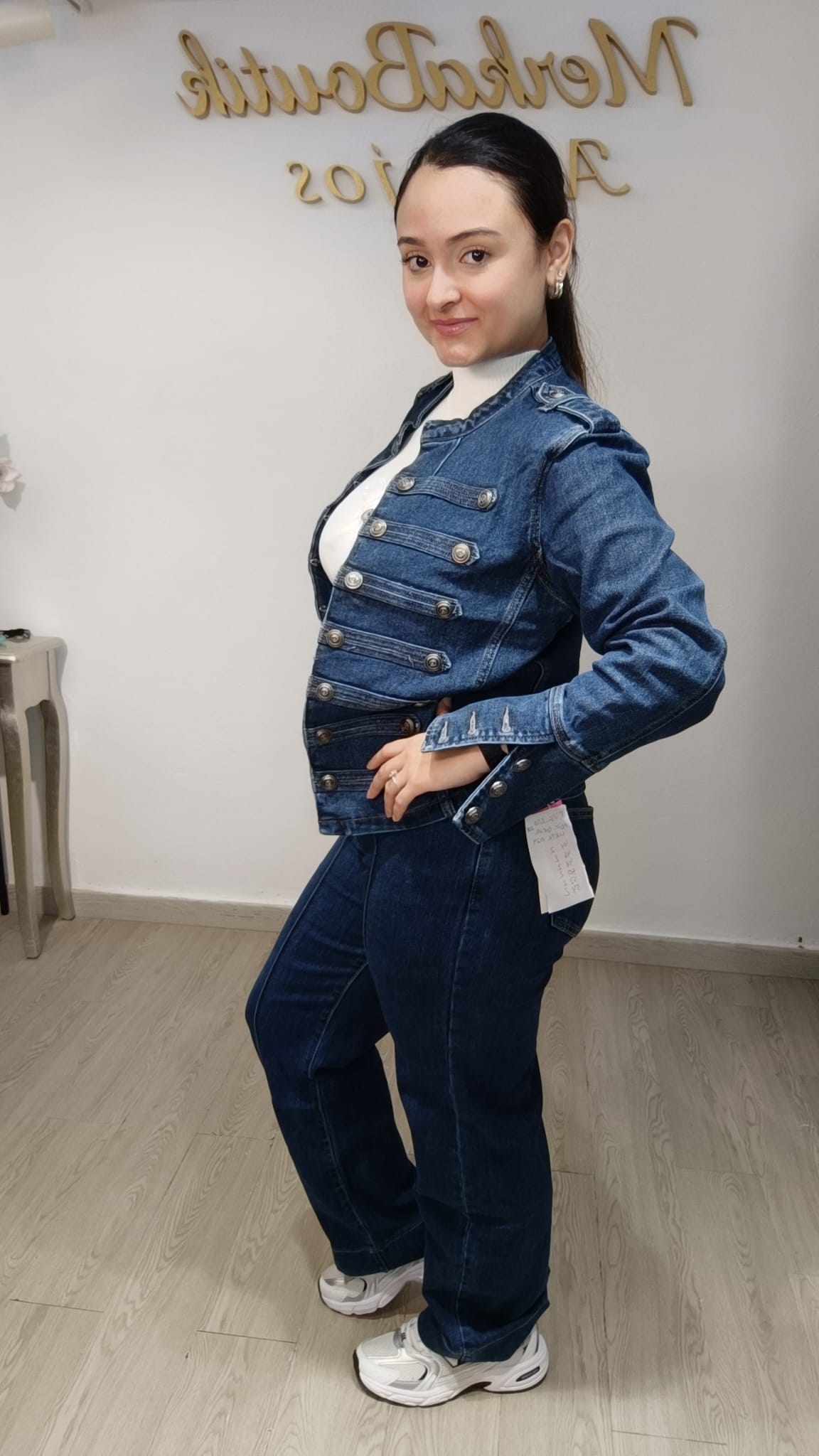 Chaqueta Napoleón vaquera para looks urbanos