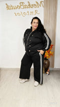 Conjunto Deportivo Napoleón Maxi curvy en azul marino