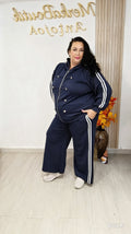 Conjunto Deportivo Napoleón Maxi curvy en negro