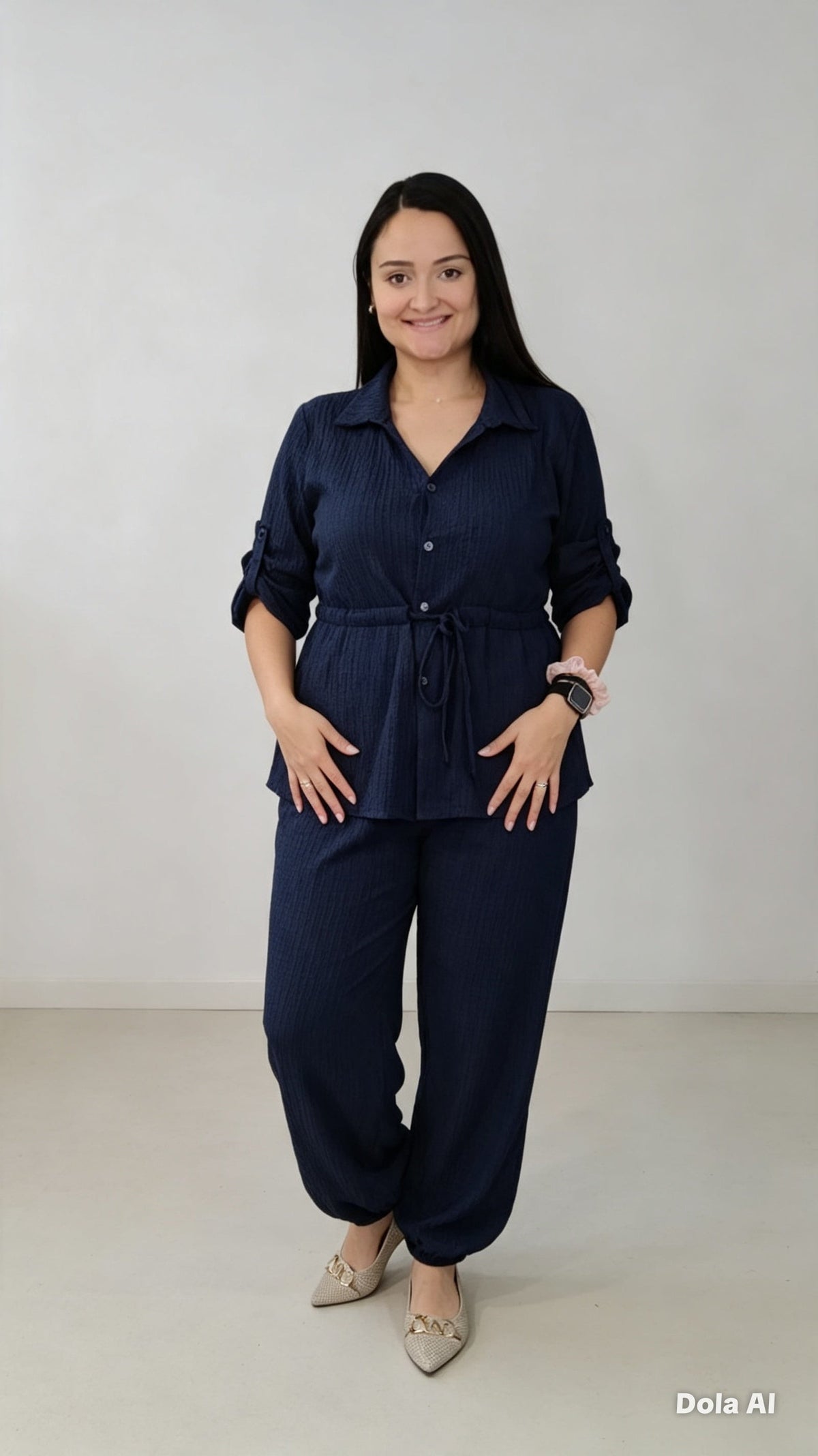 Conjunto Rugoso Alameda curvy en burdeos