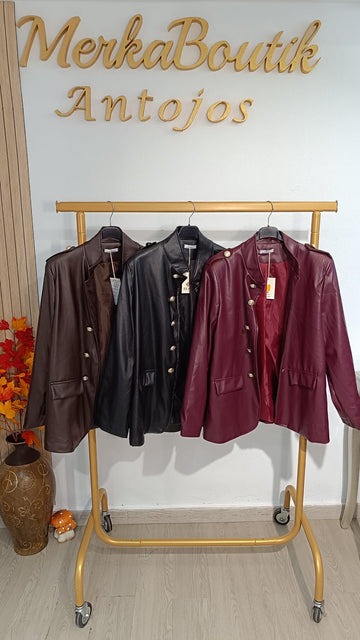 Chaqueta Polipiel Napoleón
