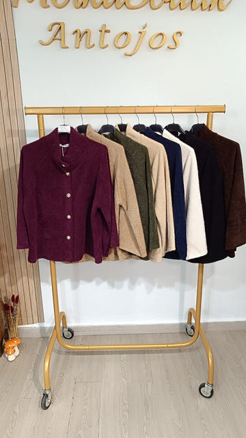 Chaqueta Poncho Nube