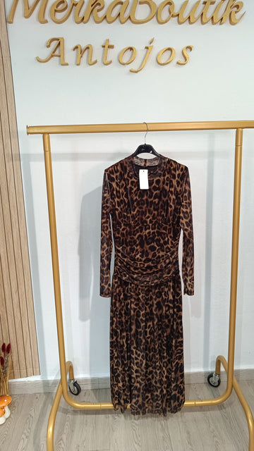 Vestido Tul Print Débora