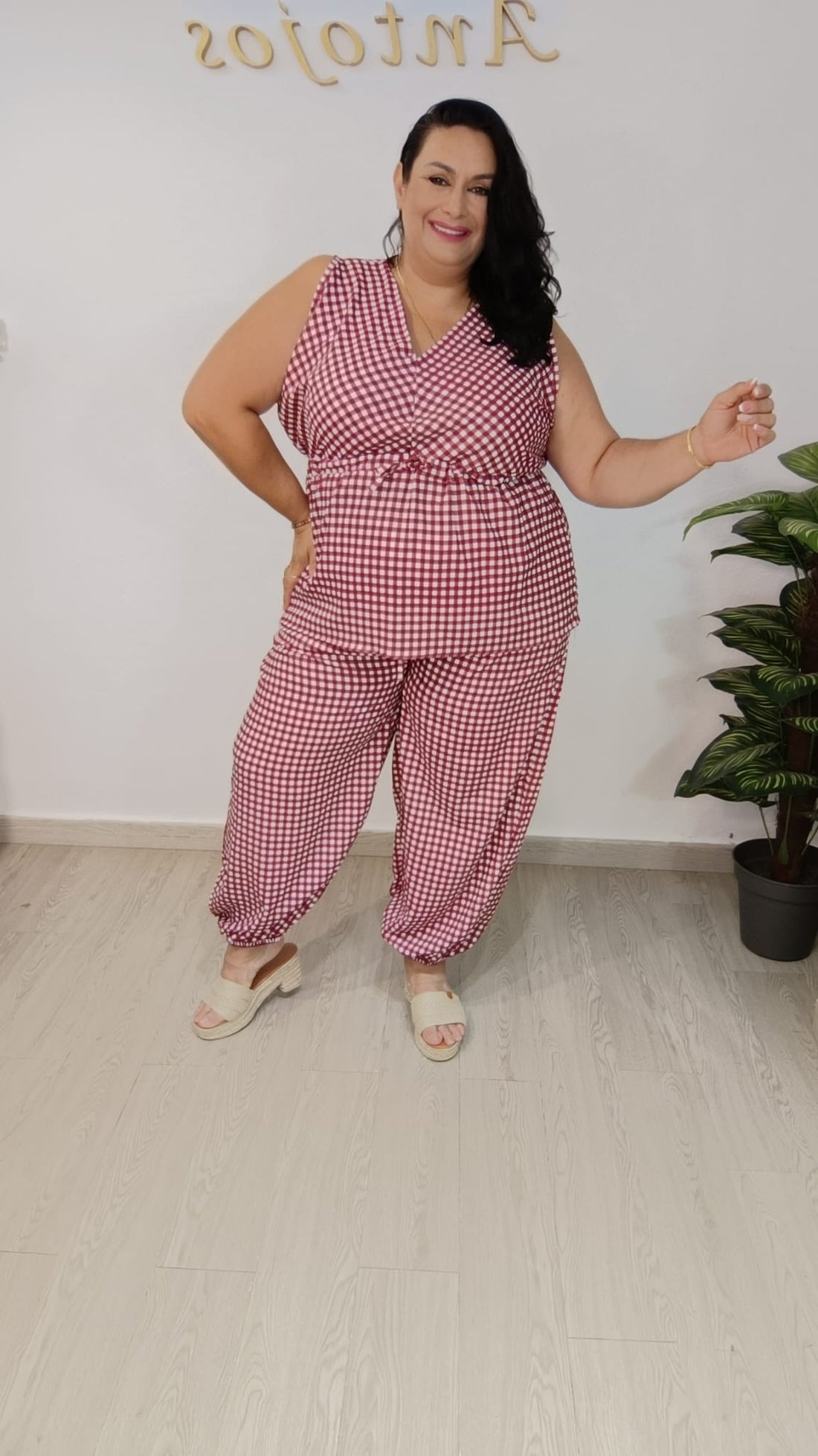 Conjunto Vichy Curvy Adelaida