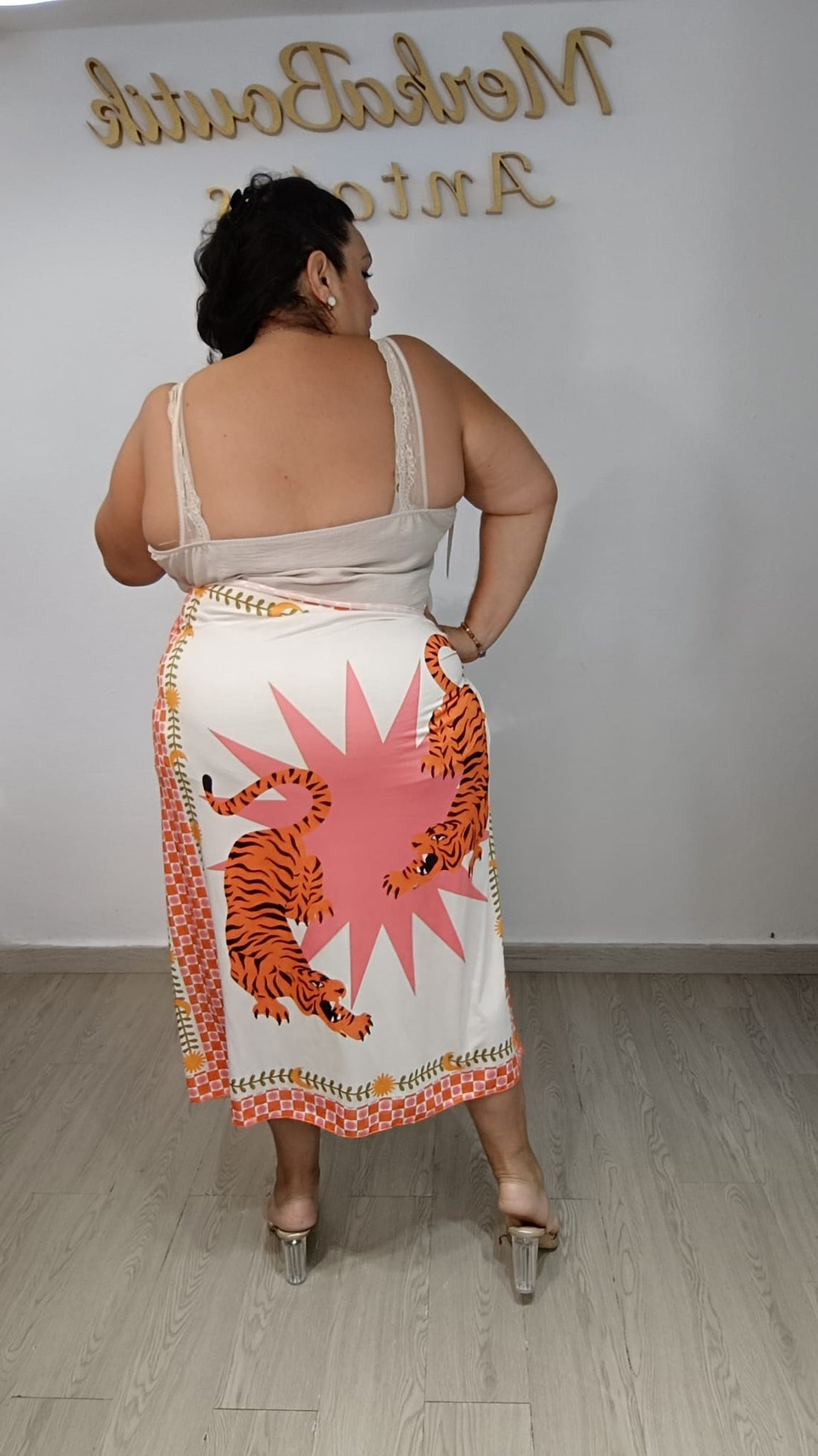 Falda Pareo Larga Curvy Furia