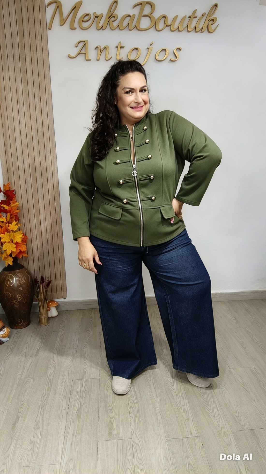 Chaqueta Marinera Cremallera