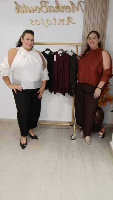 Blusa Seda Cristal Penélope