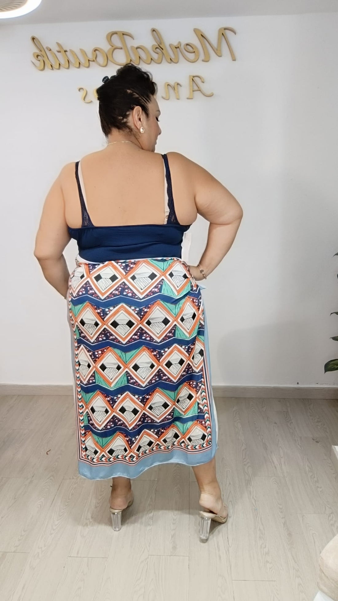 Falda Pareo Larga Curvy Tucanes