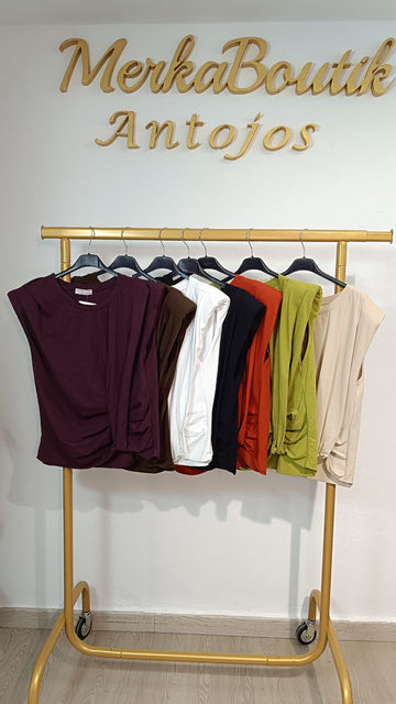 Camiseta Hombrera Cruzada