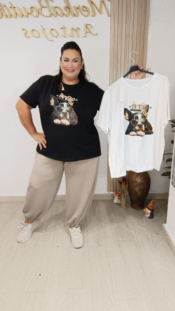 Camiseta Algodón Dog
