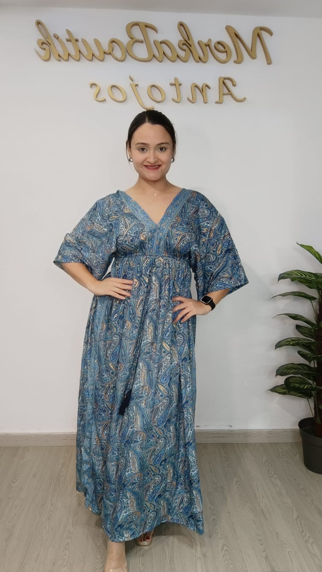 Vestido Seda Aroa