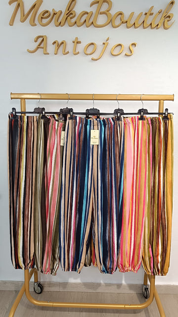 Pantalón Multicolor Mediano