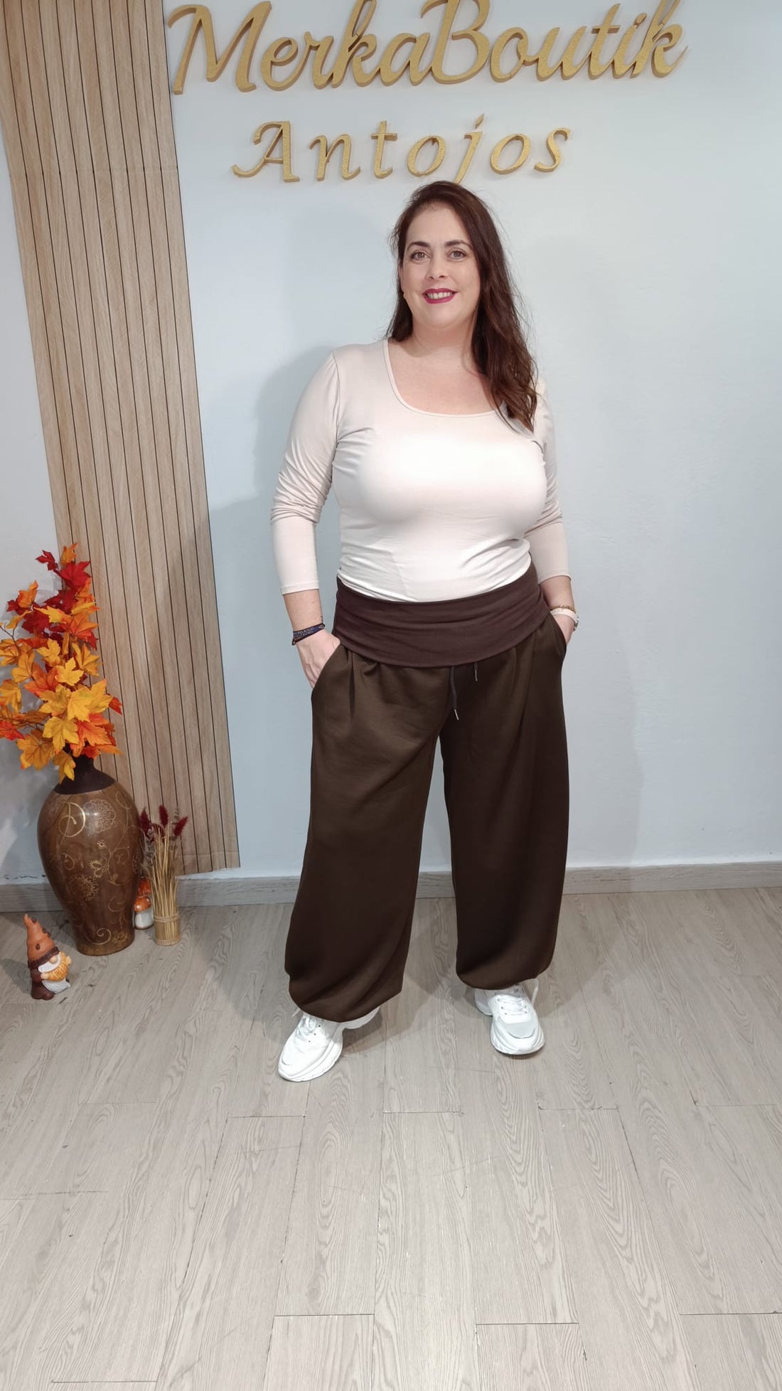 Pantalón Cintura Vuelta Curvy