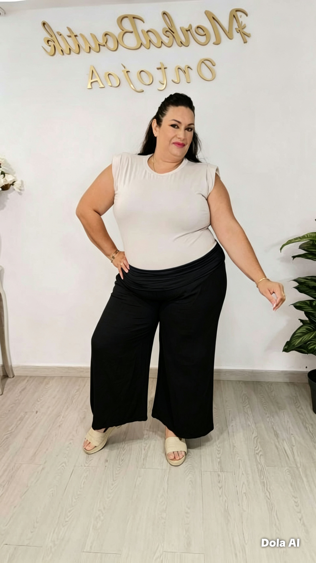 Pantalón Coqueta Lino