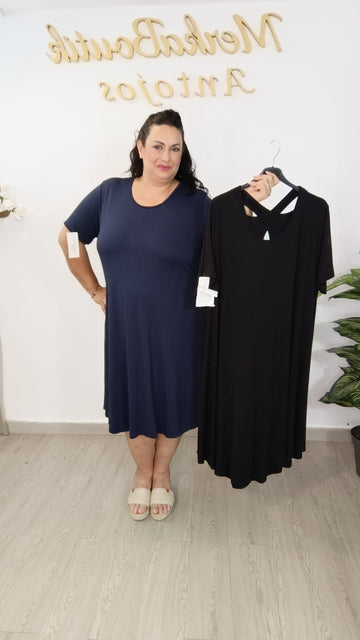 Vestido Espalda Cruzada