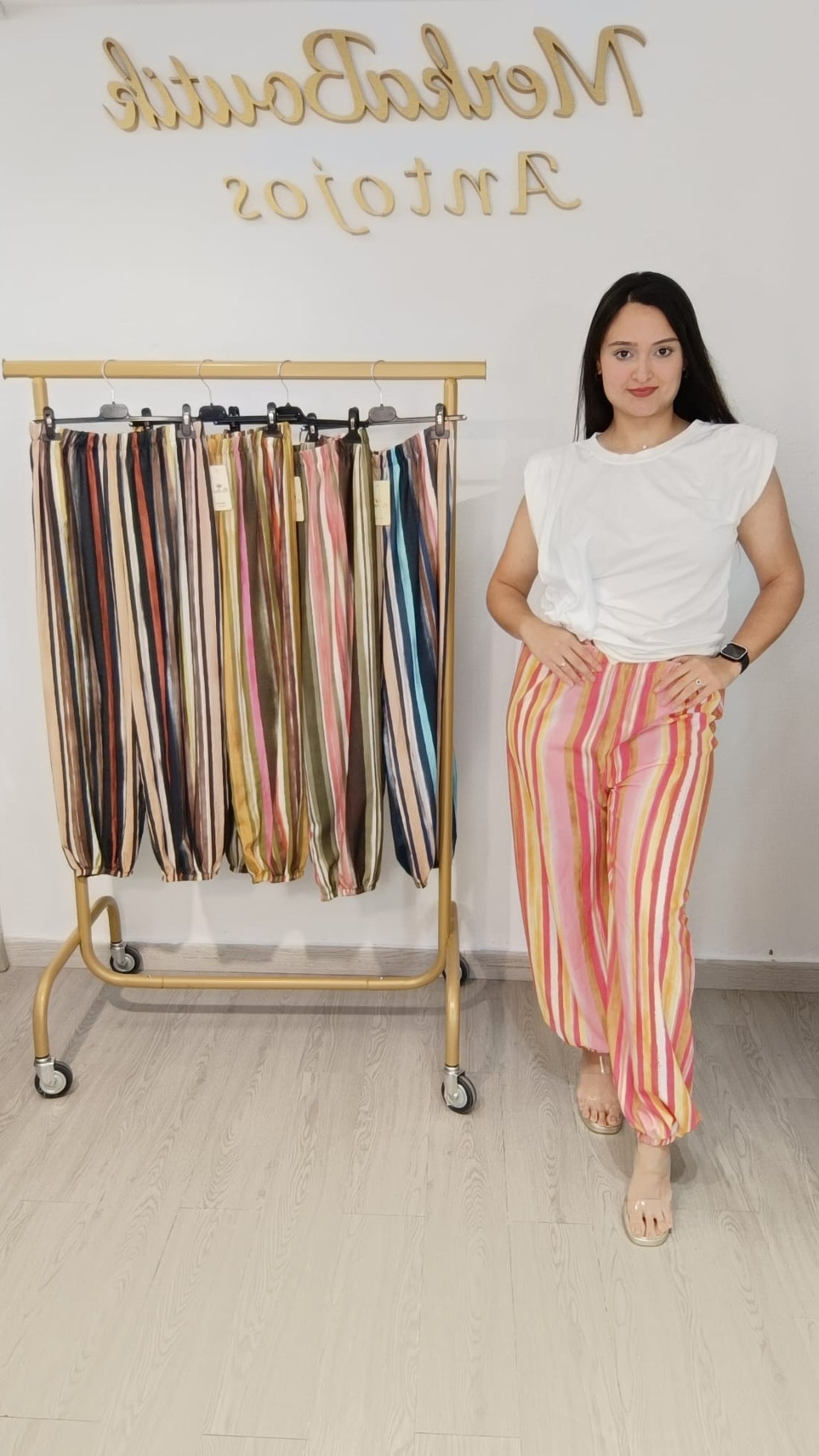 Pantalón Multicolor Mediano