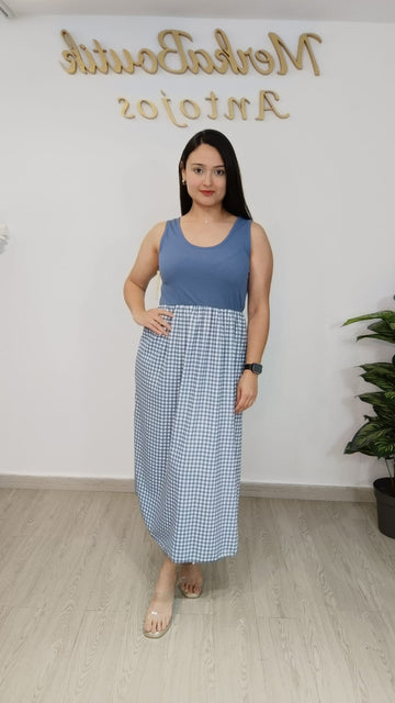 Vestido Vichy Palma