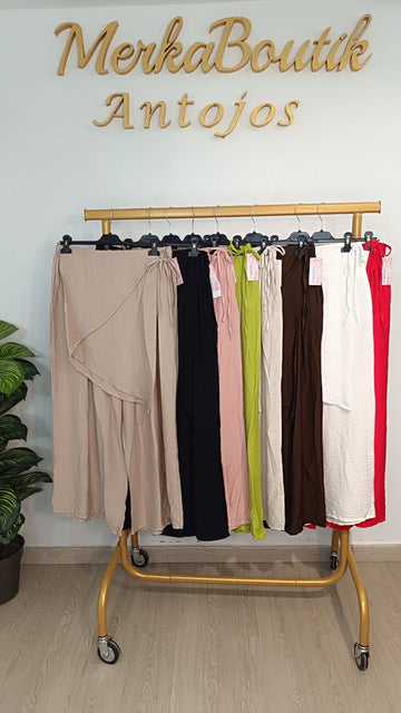 Pantalón Pañuelo Pata Ancha