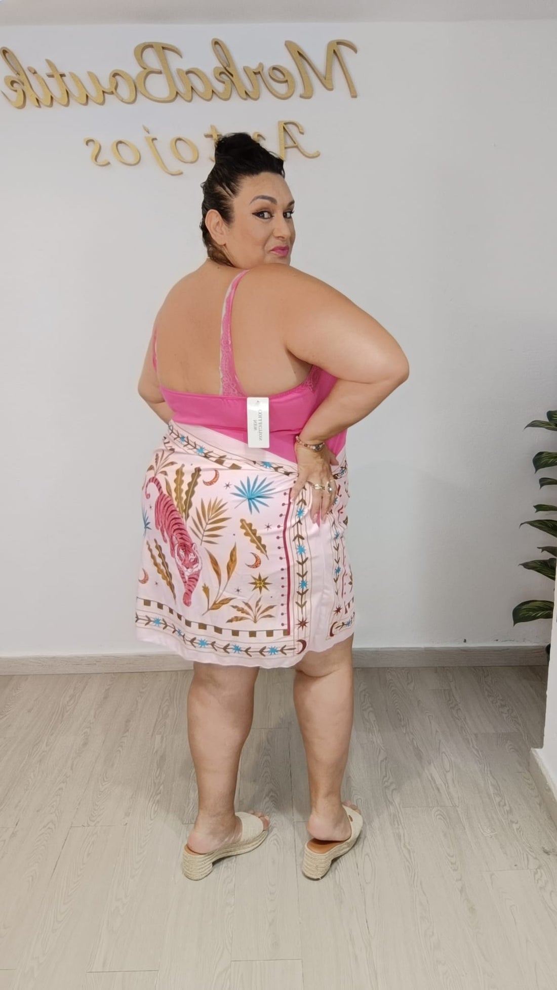 Falda Pareo Corto Selwo