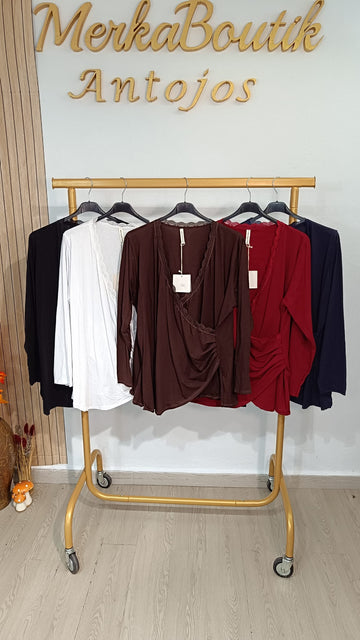 Camiseta Algodón Cruzado